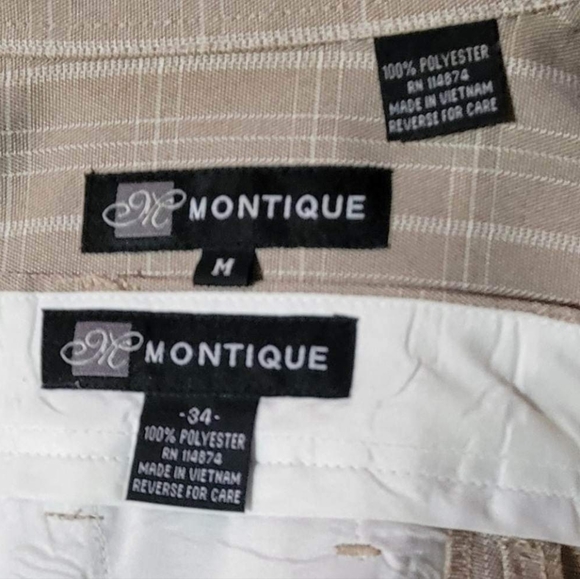Montique men's suit - Picture 1 of 7